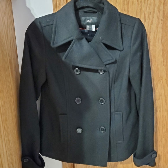 Womens H & M Wool-blend coat - Picture 1 of 4